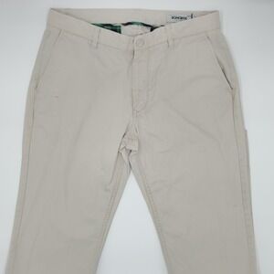 Bonobos Tan Slim Straight Pants Size 34/34